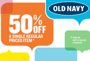 Old Navy 50% off Coupon Download on Oprah