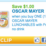 $1/1 Oscar Mayer Lunchables with Fruit Coupon