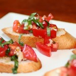 Tomato and Basil Bruschetta