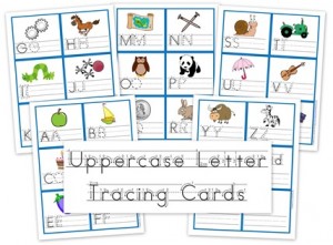 Uppercase-Letter-Tracing- ards