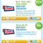 Almost Free Nestle Crunch Bars at Walgreens