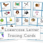Free Lowercase Letter Tracing Cards