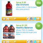 Printable Coupons: Old Orchard, Kraft and Natural Dentist