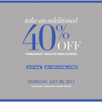 Dillard’s:  40% Off Clearance (Starts Today)