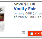 Vanity Fair Hand Towels for $1.17