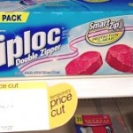 Target:  Ziploc Freezer Bags $.75