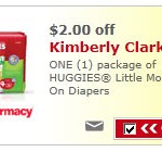 CVS: $2/1 Huggies Little Movers Slip On Diapers Printable Coupon