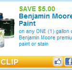 $5/1 Benjamin Moore Printable Coupon