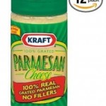 Kraft Parmesan Cheese Canisters $1.76 on Amazon