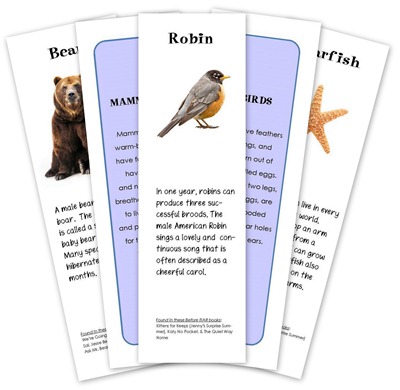 Animal-Classification-Cards