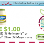 *HOT* $1 Off Hellman’s Mayonnaise Coupon