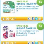 High Value Schick Razor Coupon