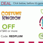 Redplum Dash for Deals: 20% Off Costumes