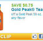 Gold Peak Tea Coupon