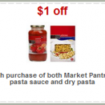 Target Pasta & Sauce $.50 Each