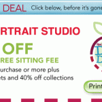 $10 Off at Target Portrait Studio Plus FREE Sitting Fee