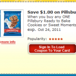 Kroger Deal of the Day: $1 Off Pillsbury Cookies or Sweet Moments