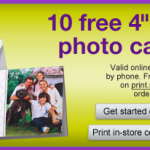 10 FREE 4×8 Photo Cards from Staples