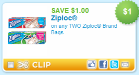 Ziploc coupon