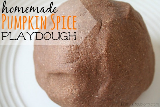 Pumpkin Spice Playdough | Faithful Provisions