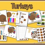FREE Downloadable Preschool Turkey Unit