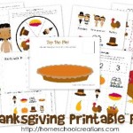 Thanksgiving Printables for Preschool and Kindergarten