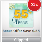 *TODAY ONLY* $.55 or $3 Bonus Coupon on Cellfire