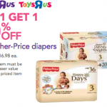 Fisher Price Diapers As Low As $3.74!