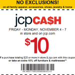 $10 Off $25 Purchase at JCPenney Coupon