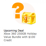 Xbox 360 250 GB Holiday Bundle with $100 Amazon Credit