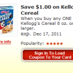 *HOT* Kroger e-Coupon for $.99 Frosted Flakes