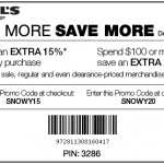 Kohl’s Coupon | Save 15-20% Off Purchase Printable Coupon or Code