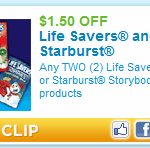 $1.50/2 Lifesaver or Starburst Storybook Coupon