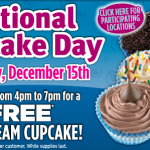 National Cupcake Day is TODAY!