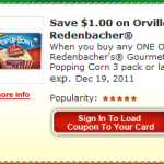 $1 Off Orville Redenbacher Coupon