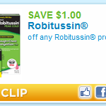 Robitussin Printable Coupon | FREE at Walmart