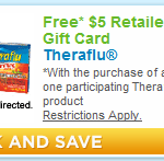 Theraflu $5 Gift Card Rebate