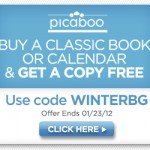 Picaboo: Classic Books and Calendars BOGO Coupon Code