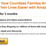 Free 3 Month Trial of Amazon Moms