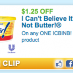 Printable Coupons:  I Can’t Believe It’s Not Butter, Alexia, Kashi and More!