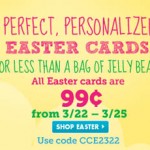 Personalized Easter Cards Only $.99