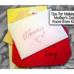 Make a Mother’s Day Poem from Kids
