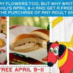 Chili’s FREE Kids Meal (April 9 – 11)