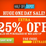 Half-Off Depot: Get an Extra 28% Off