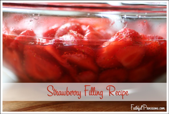 Fresh Strawberry Filling