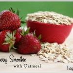 Recipe for Strawberry Smoothie with Oatmeal