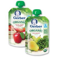Gerber Organic Pouches