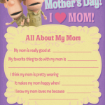 Download a FREE Mother’s Day Activity Sheet For Kids