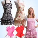 Fashionable Aprons and Gloves Only $15 (50% Savings)