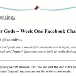 No Other Gods Week One:  Facebook Chat Notes Download